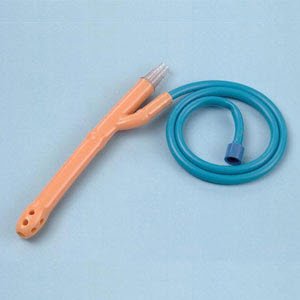 Enema Tip Miller Air Contrast Tips® 5/16 Inch, Silicone Colon Examination - BeHope