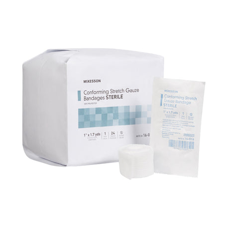 Conforming Bandage McKesson 1 Inch X 1-7/10 Yard Sterile 1 per Pack - BeHope