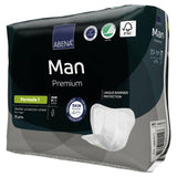 Bladder Control Pad Abena® Premium Man 9 X 11.4 Inch Moderate Absorbency Fluff / Polymer Core Size 1 - BeHope