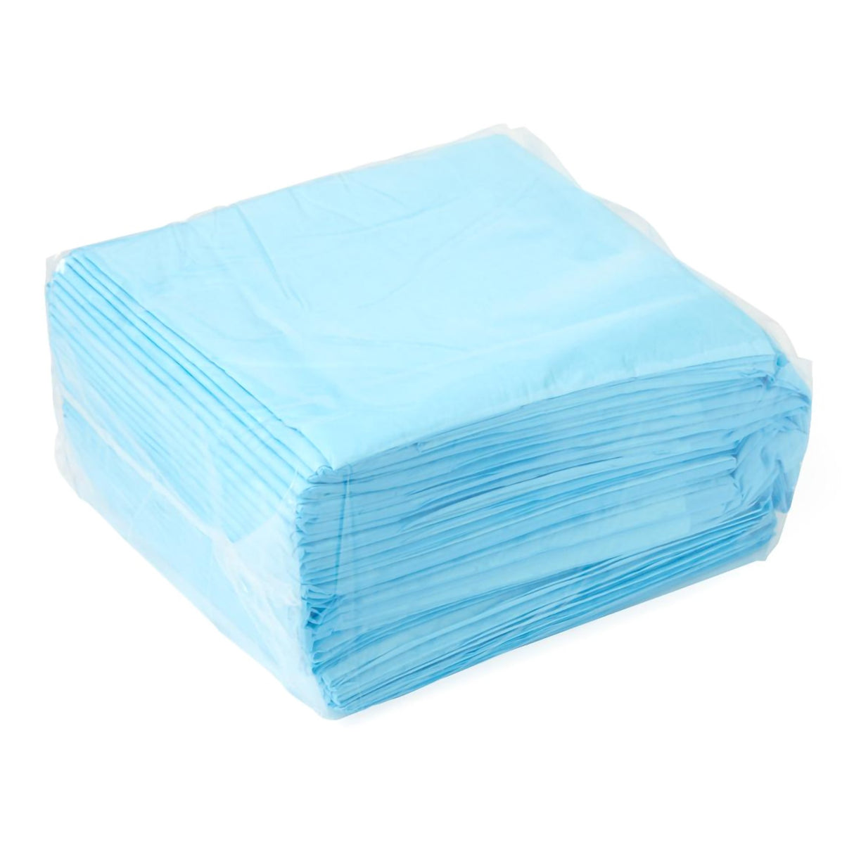 Disposable Underpad Protection Plus® 23 X 36 Inch Fluff / Polymer Light Absorbency - BeHope