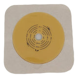 Ostomy Barrier Safe n Simple™ Trim to Fit, Standard Wear Flexible Tape 57 mm Flange Up to 1-3/4 Inch Opening 5 X 5 Inch - BeHope