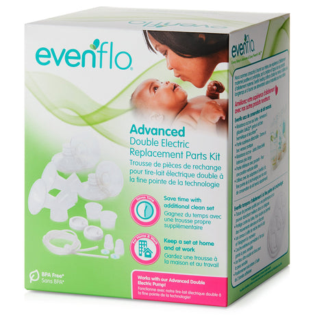 Breast Pump Replacement Parts Kit Evenflo Advanced For Evenflo Advanced Double Electric Breast Pump - BeHope