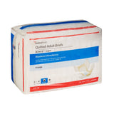 Unisex Adult Incontinence Brief Wings™ Super Quilted X-Large Disposable Heavy Absorbency - BeHope