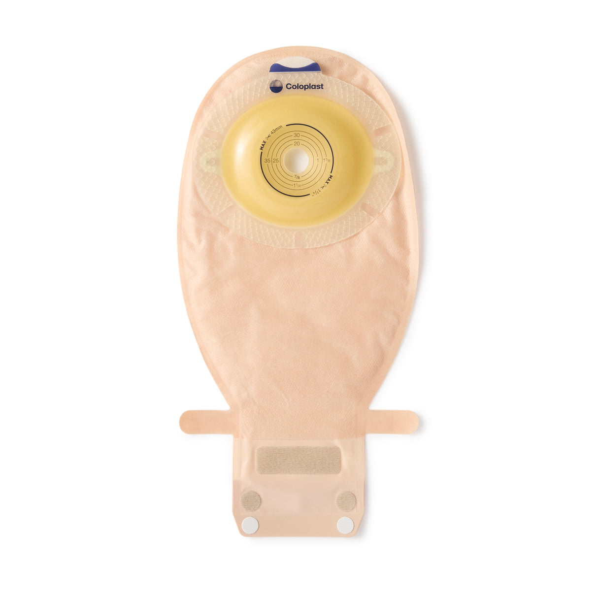 Ostomy Pouch SenSura® One-Piece System 11-1/2 Inch Length, Maxi Convex Light, Trim to Fit 5/8 to 1-11/16 Inch Stoma Drainable - BeHope