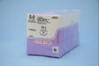 Absorbable Suture with Needle Coated Vicryl™ Polyglactin 910 PS-3 3/8 Circle Reverse Cutting Needle Size 6-0 Braided - BeHope