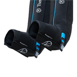 Compression Massage Garment & Pump RecoveryAir Prime Pump: 3-1/2 X 5-2/5 X 8-3/10 Inch / Boot: 35-1/2 to 41 Inch Outseam Length, Up to 31-9/10 Inch Max Width - BeHope