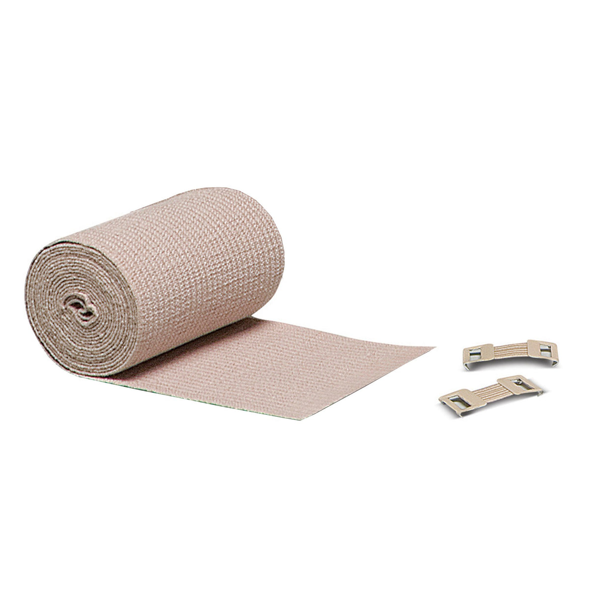 Elastic Bandage REB® LF 3 Inch X 5 Yard Clip Detached Closure Tan NonSterile Standard Compression - BeHope