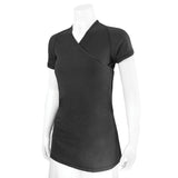 Baby Carrier Shirt NuRoo® Pocket 2X-Large Black Short Sleeve Female - BeHope