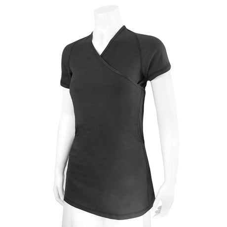 Baby Carrier Shirt NuRoo® Pocket 2X-Large Black Short Sleeve Female - BeHope