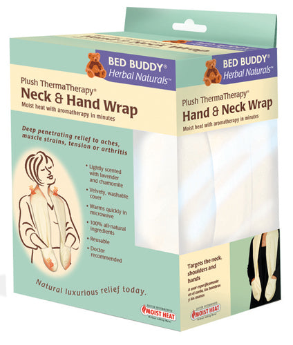 Enveloppement en peluche pour le cou et les mains Bed Buddy Naturals