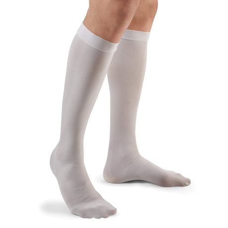 Anti-embolism Stocking 3M™ Futuro™ Knee High X-Large / Regular White Closed Toe