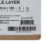 McKesson Sterilization Wrap Blue 20 X 20 Inch Single Layer Cellulose Steam / EO Gas - BeHope