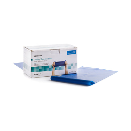Exercise Resistance Band McKesson CanDo® Blue 5 Inch X 6 Yard Heavy Resistance - BeHope