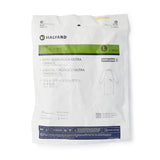 Non-Reinforced Surgical Gown with Towel ULTRA Large Blue Sterile AAMI Level 3 Disposable - BeHope