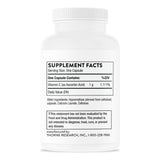 Vitamin C Supplement THORNE Ascorbic Acid Vitamin C 1 Gram Strength Capsule 60 per Bottle