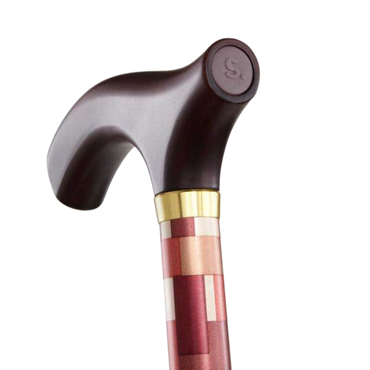 Folding Cane Switch Sticks® Aluminum 32 to 37 Inch Height Maple - BeHope