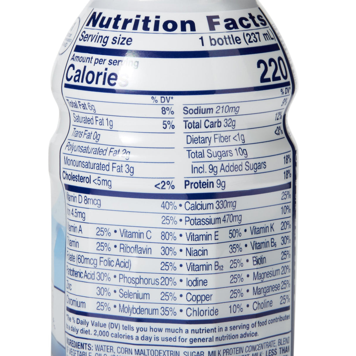 Oral Supplement Ensure® Original Shake Vanilla Flavor Liquid 8 oz. Bottle - BeHope