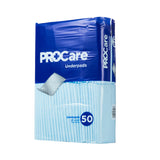 Disposable Underpad ProCare™ 21 X 34 Inch Fluff Light Absorbency - BeHope