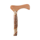 T-Handle Cane Brazos Twisted Wood 37 Inch Height Sassafras - BeHope