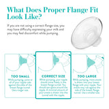 Breast Flange Evenflo AdvancedFit For All Evenflo Advanced Breast Pumps - BeHope