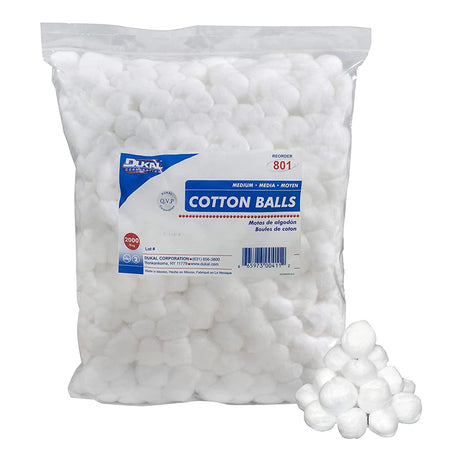 Cotton Ball Dukal Medium NonSterile - BeHope
