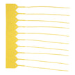 Pull-Tight Seal Health Care Logistics UnNumbered Yellow Polypropylene 9 Inch - BeHope