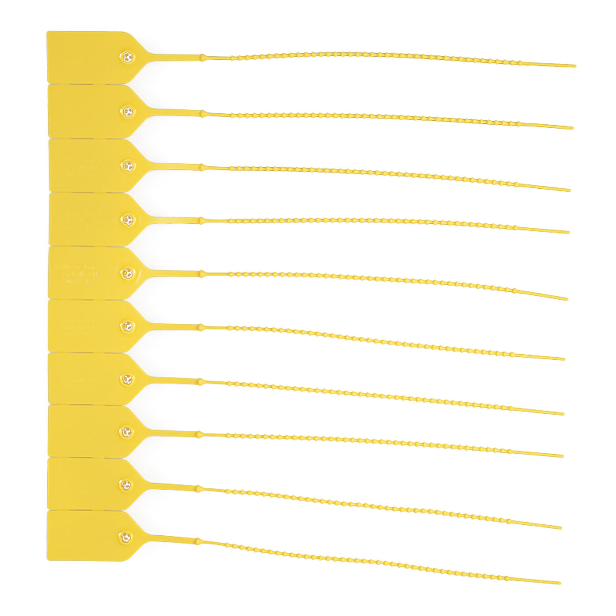 Pull-Tight Seal Health Care Logistics UnNumbered Yellow Polypropylene 9 Inch - BeHope