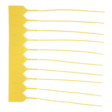 Pull-Tight Seal Health Care Logistics UnNumbered Yellow Polypropylene 9 Inch - BeHope
