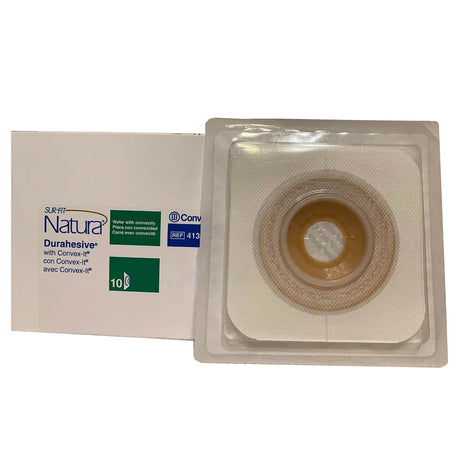 Ostomy Barrier Sur-Fit Natura® Durahesive® Moldable, Extended Wear Without Tape 45 mm Flange Sur-Fit Natura® System Hydrocolloid 7/8 to 1-1/4 Inch Opening - BeHope
