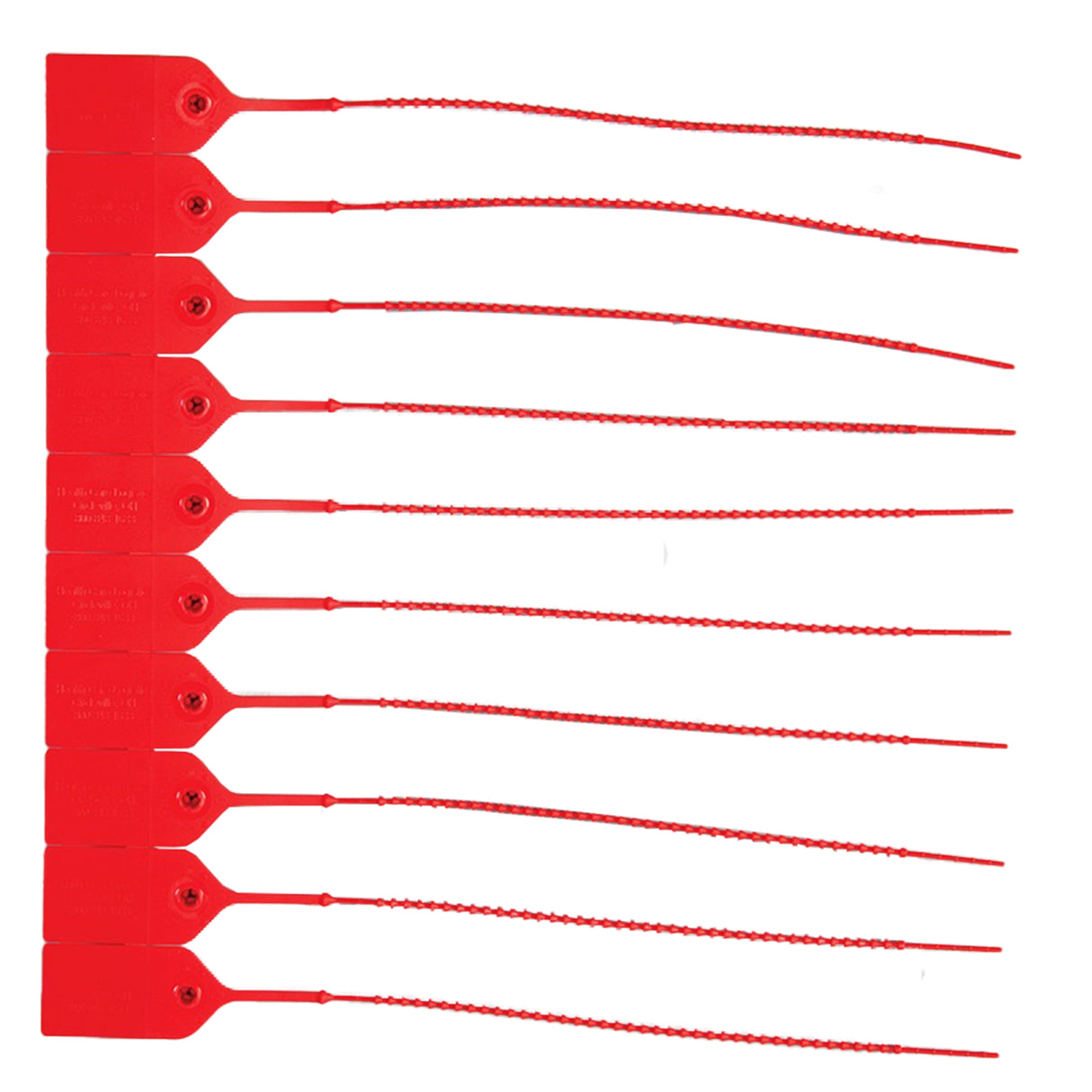 Pull-Tight Seal Health Care Logistics UnNumbered Red Polypropylene 9 Inch - BeHope