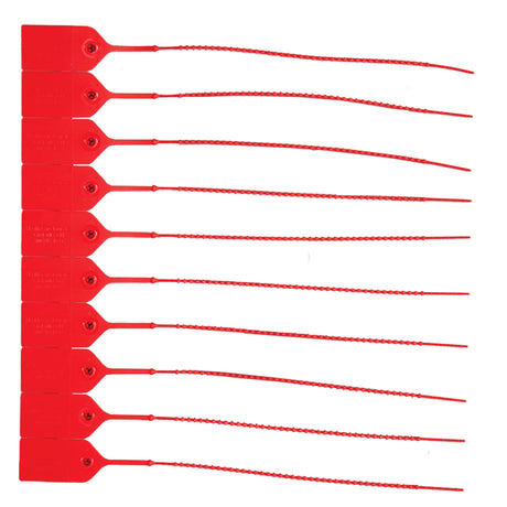 Pull-Tight Seal Health Care Logistics UnNumbered Red Polypropylene 9 Inch - BeHope