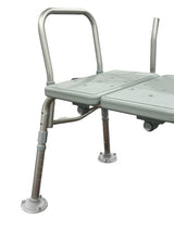 Bathroom Perfect Transfer Bench w/Back  Blue Jay  Each