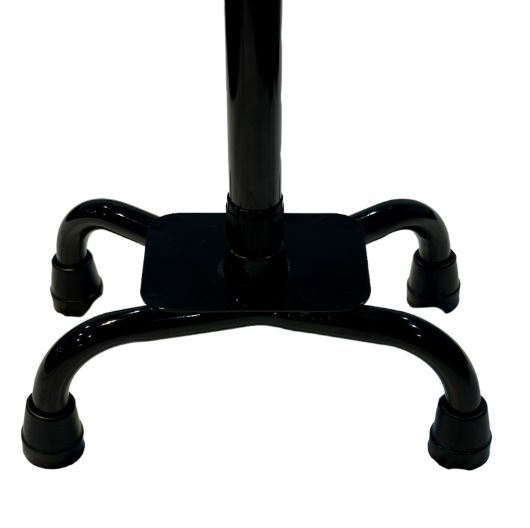 Canne Quad à petite base noire de la marque Blue Jay