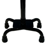Canne Quad à petite base noire de la marque Blue Jay