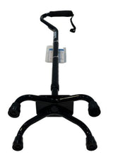 Canne Quad à petite base noire de la marque Blue Jay