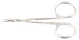 Iris Scissors Miltex® 3-1/2 Inch Length OR / Surgical Grade German Stainless Steel NonSterile Finger Ring Handle Straight Sharp Tip / Sharp Tip - BeHope
