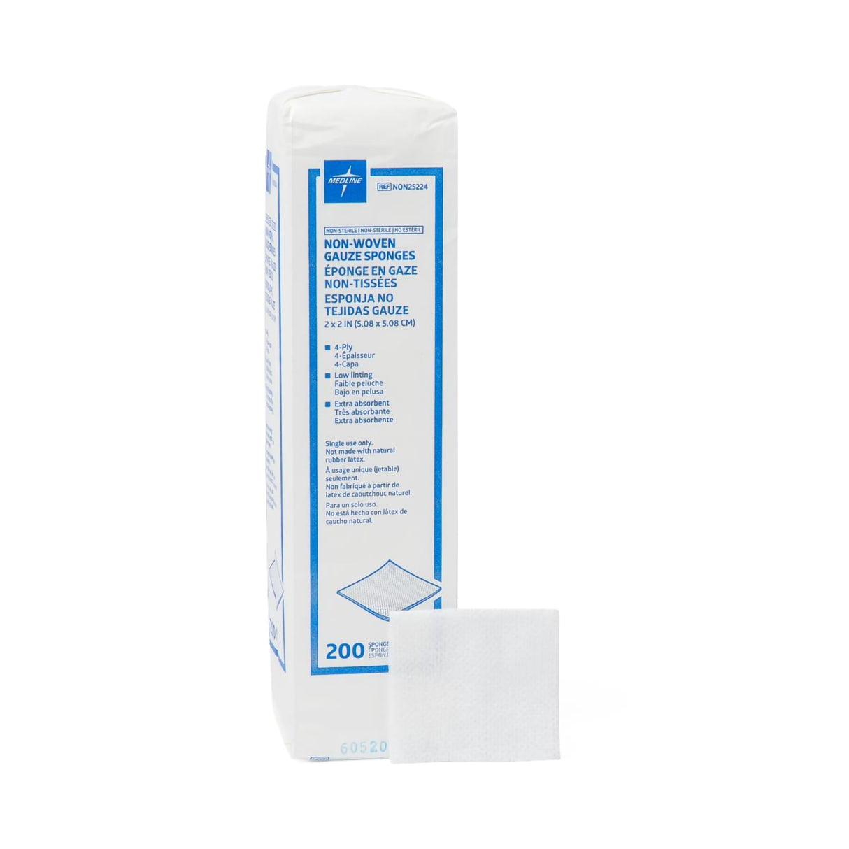 Nonwoven Sponge Avant Gauze® 2 X 2 Inch 4-Ply NonSterile 200 per Pack - BeHope
