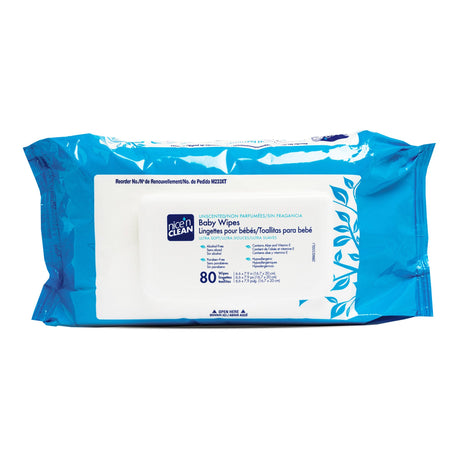 Baby Wipe Nice'n Clean® Soft Pack Unscented 80 Count - BeHope