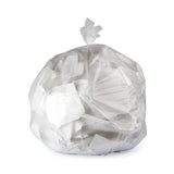 Trash Bag Heritage™ 60 gal. Clear LLDPE 0.70 mil 38 X 58 Inch Star Seal Bottom Flat Pack - BeHope
