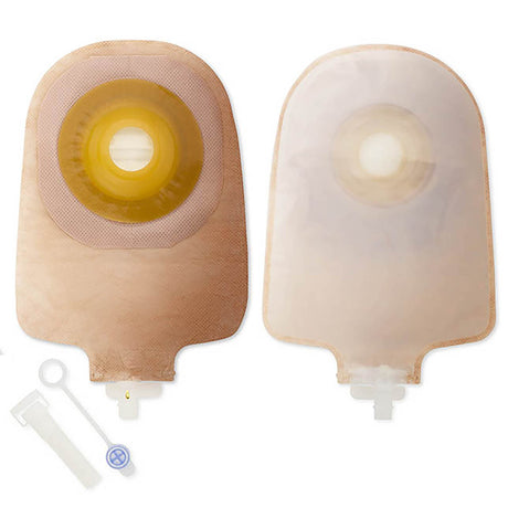 Urostomy Pouch Premier™ One-Piece System 9 Inch Length 1 Inch Stoma Drainable - BeHope