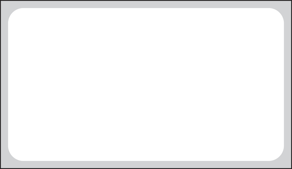 Blank Label Barkley® Thermal Label White Paper 1-1/4 X 2-1/4 Inch - BeHope