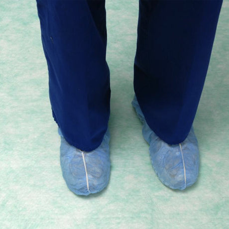 Absorbent Floor Mat SurgiSafe® Standard 30 X 40 Inch Green - BeHope