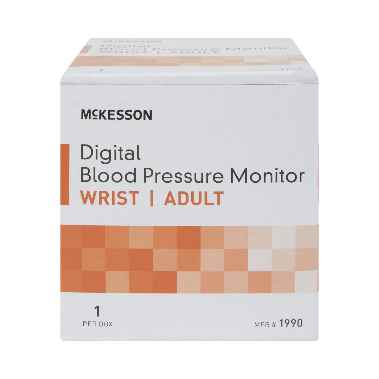 Home Automatic Digital Blood Pressure Monitor McKesson Brand One Size Fits Most Cuff Nylon Cuff Desk Model - BeHope