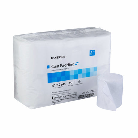 Cast Padding Undercast McKesson 4 Inch X 4 Yard Polyester NonSterile - BeHope