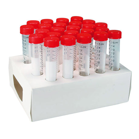 McKesson Centrifuge Tube Plain 15 mL Screw Cap Polypropylene Tube - BeHope