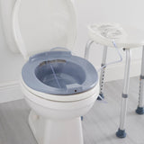 Sitz Bath McKesson Round Gray Plastic 2000 mL Bag Graduated, 500 mL Increments up to 2000 mL - BeHope