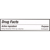 Hand Sanitizing Wipe McKesson 100 Count Ethyl Alcohol Wipe Individual Packet