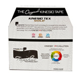 Kinesiology Tape Kinesio® Tex Gold™ FP Black 2 Inch X 34 Yard Cotton NonSterile - BeHope