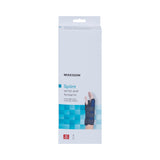 Wrist / Forearm Brace McKesson Aluminum / Nylon / Foam / Flannelette Right Hand Black / Blue One Size Fits Most - BeHope