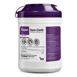 Surface Disinfectant Cleaner Super Sani-Cloth® Premoistened Germicidal Manual Pull Wipe 160 Count Canister Alcohol Scent NonSterile - BeHope
